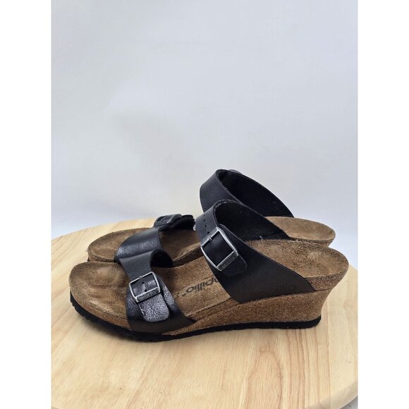 Papillio Birkenstock Dorothy Graceful Wedge Sandals  Sz EU 38 U.s 7 - Picture 2 of 8